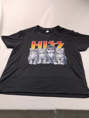 Hiss Men's T Shirt Size Large